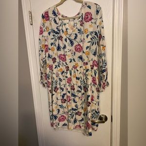 Floral Old Navy V-Neck Dress